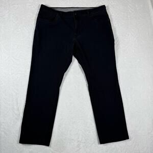 G.H Bass & Co. Black Men's 40X30 Pants Straight 5 Pocket Groundwork Canvas Pants